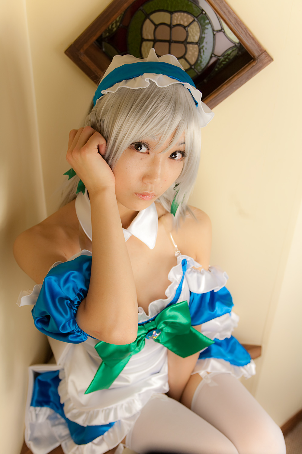 cosplay扮相美女套图 c77 Sakuya Izayoi　(3)